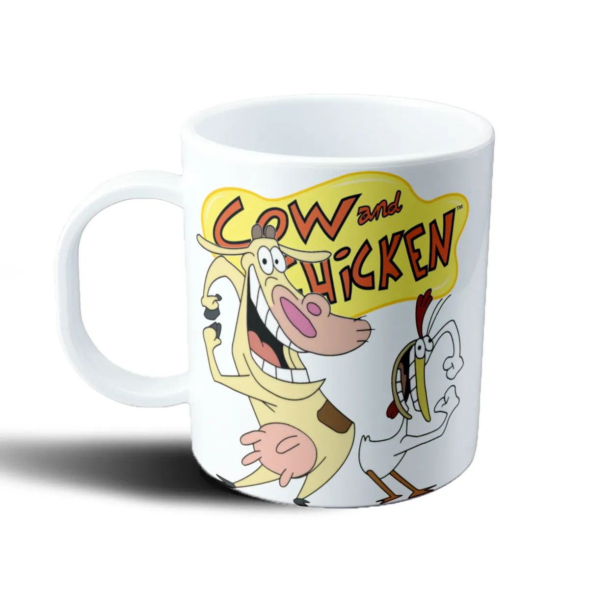 Taza de Plástico Cow and Chicken La Vaca y el Pollito - vista 2