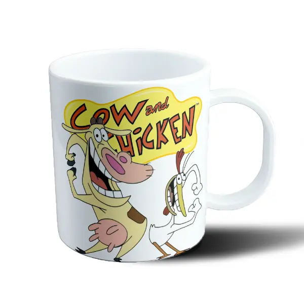 Taza de Plástico Cow and Chicken La Vaca y el Pollito
