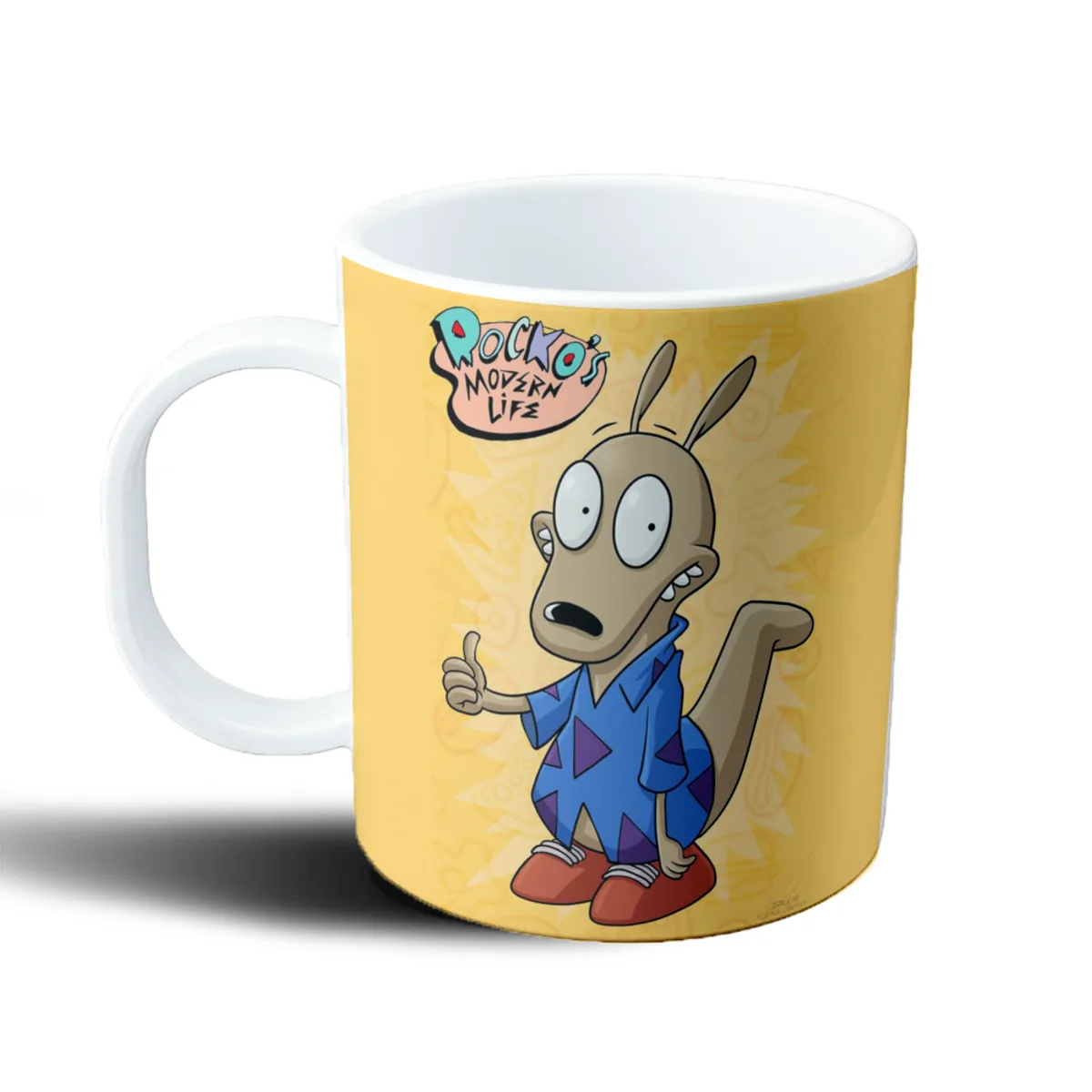 Taza de Plástico La Vida Moderna de Rocko Rocko - vista 2
