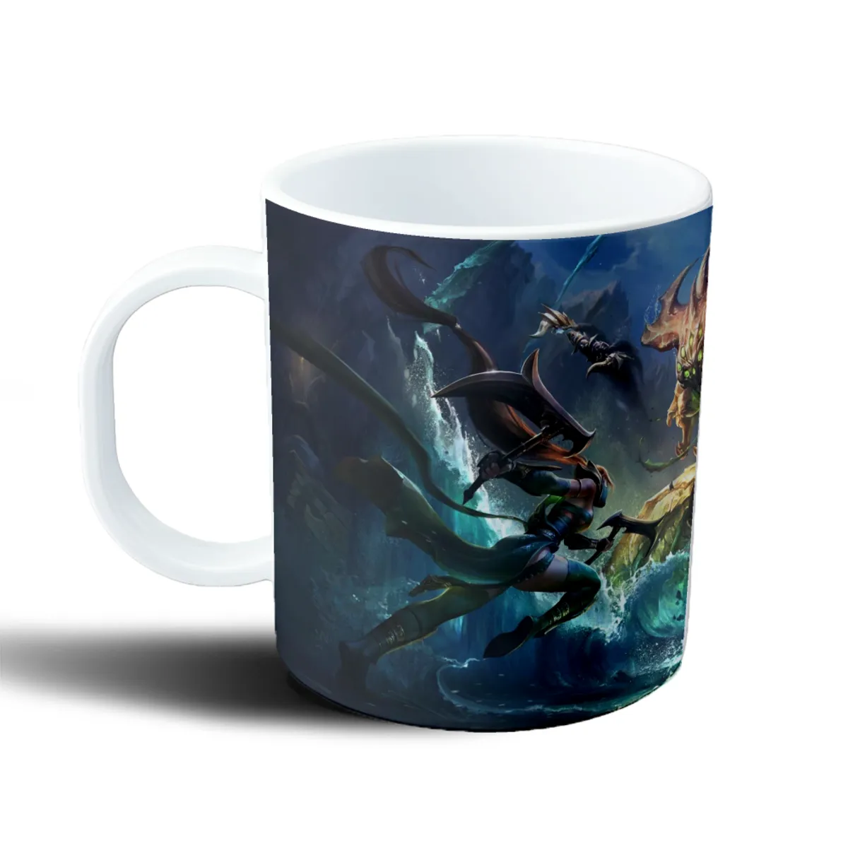 Taza de Plástico League of Legends Duelo Marino - vista 2