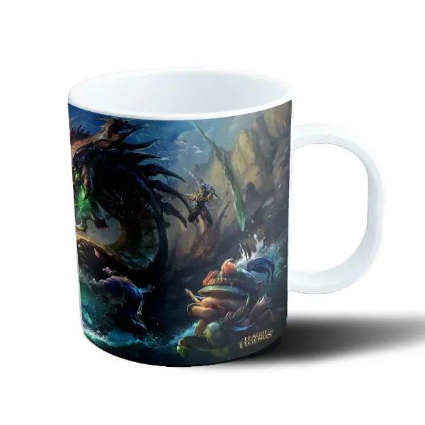 Taza de Plástico League of Legends Duelo Marino