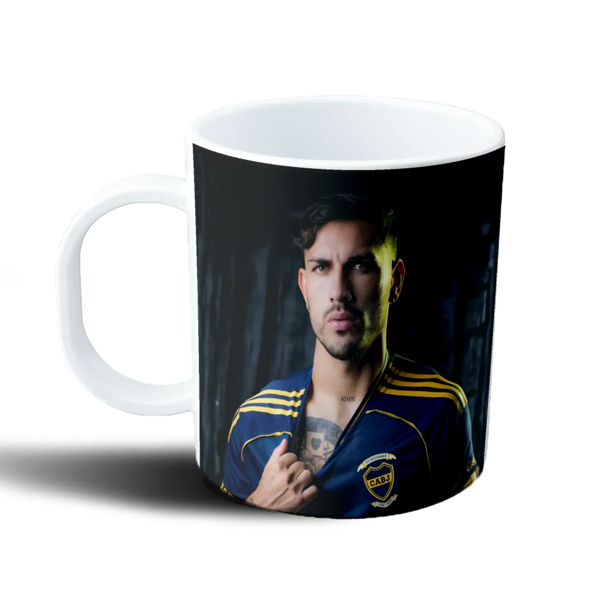 Taza de Plástico Leandro Paredes Boca Juniors 120 Aniversario - vista 2
