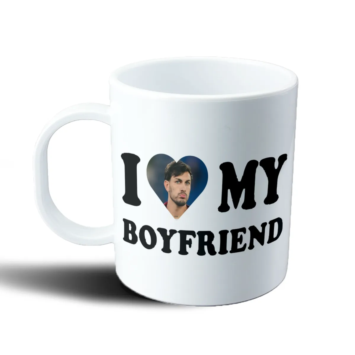 Taza de Plástico Leandro Paredes I Love My Boyfriend - vista 2