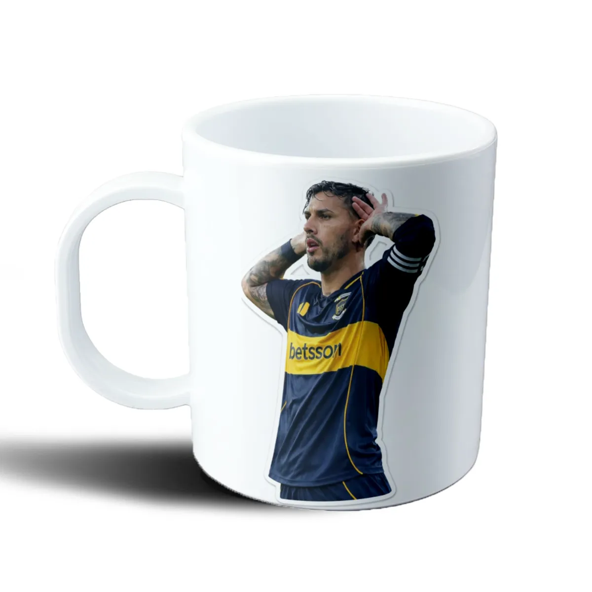 Taza de Plástico Leandro Paredes Boca Juniors - vista 2