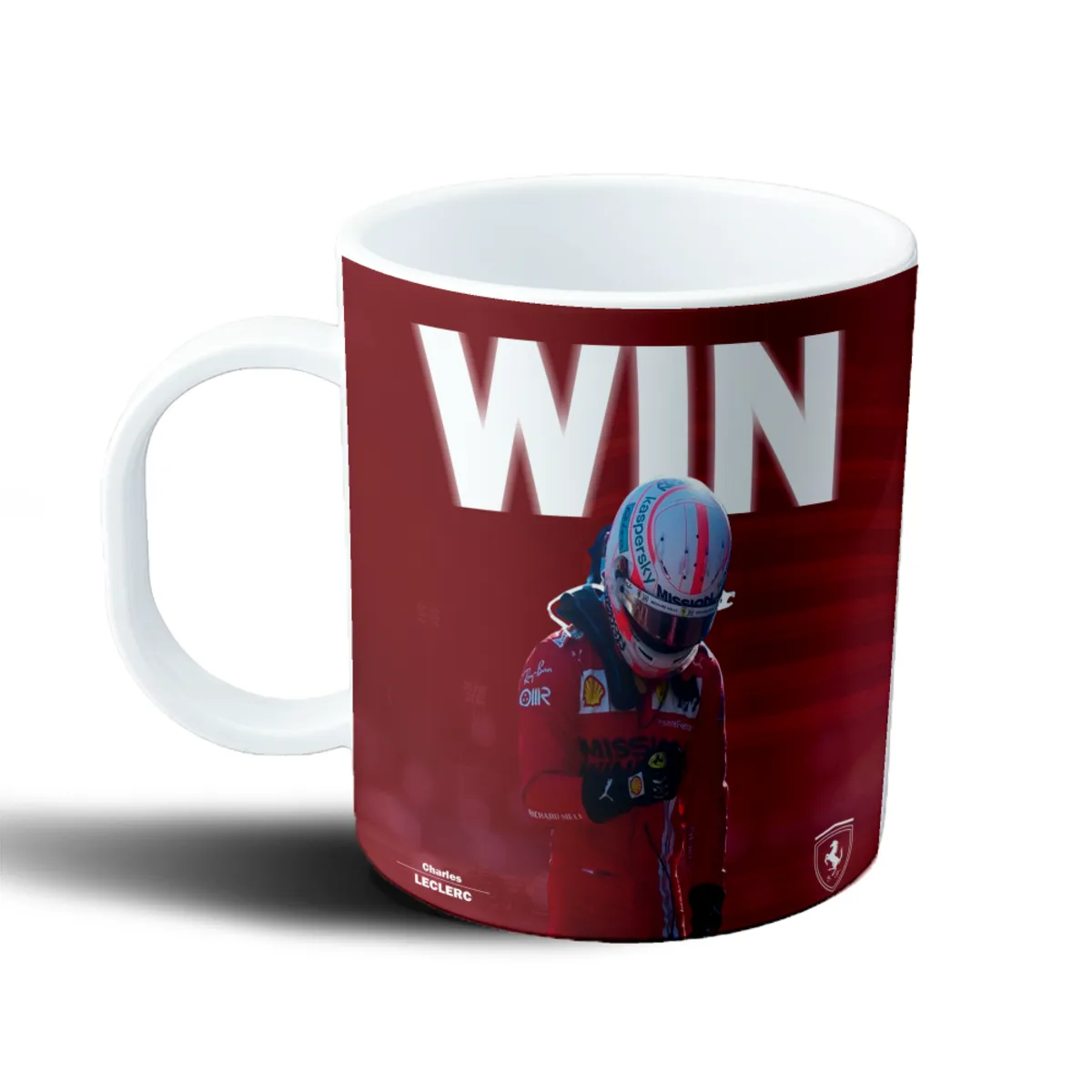 Taza de Plástico Leclerc Ferrari Win - vista 2