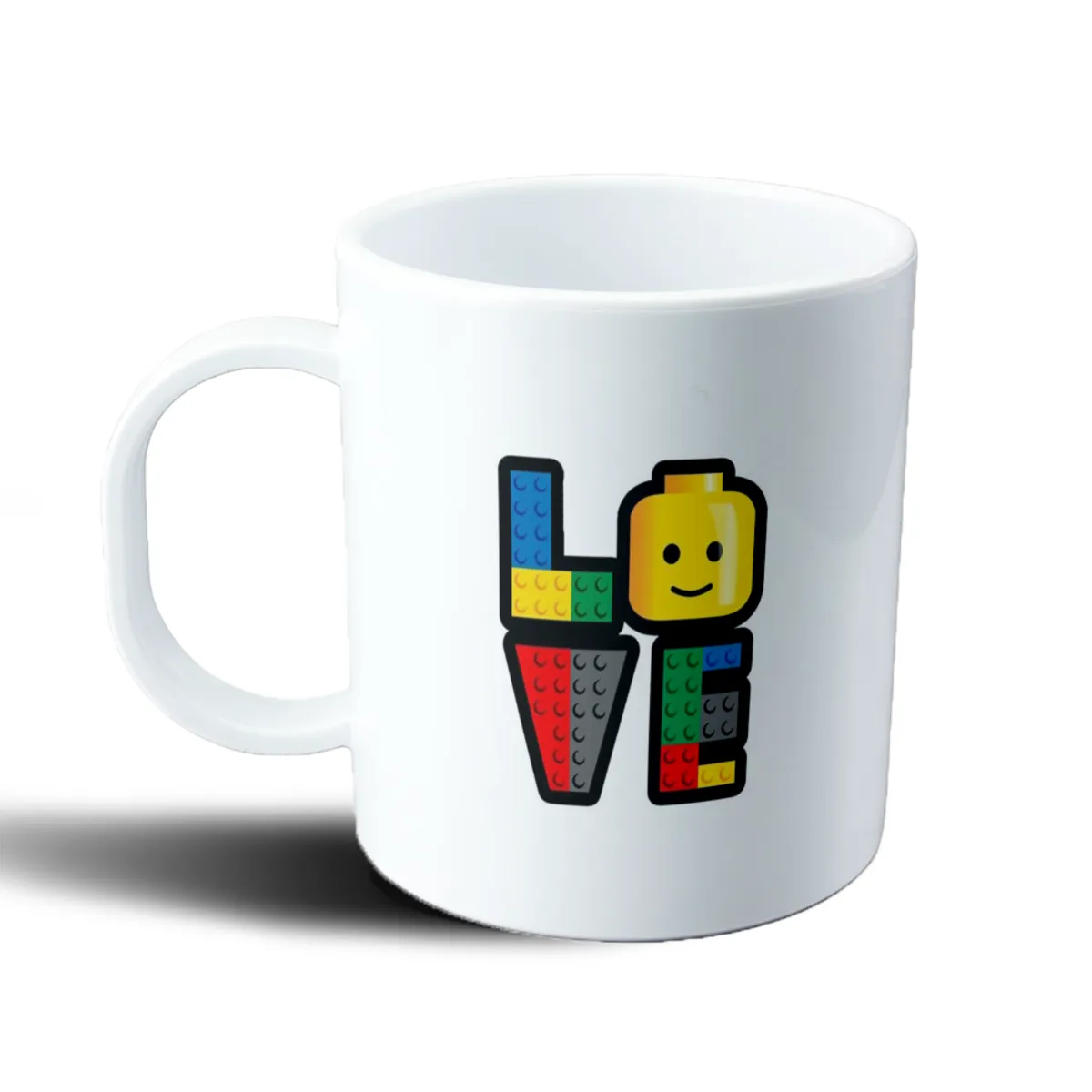 Taza de Plástico Lego Love Minifigura - vista 2