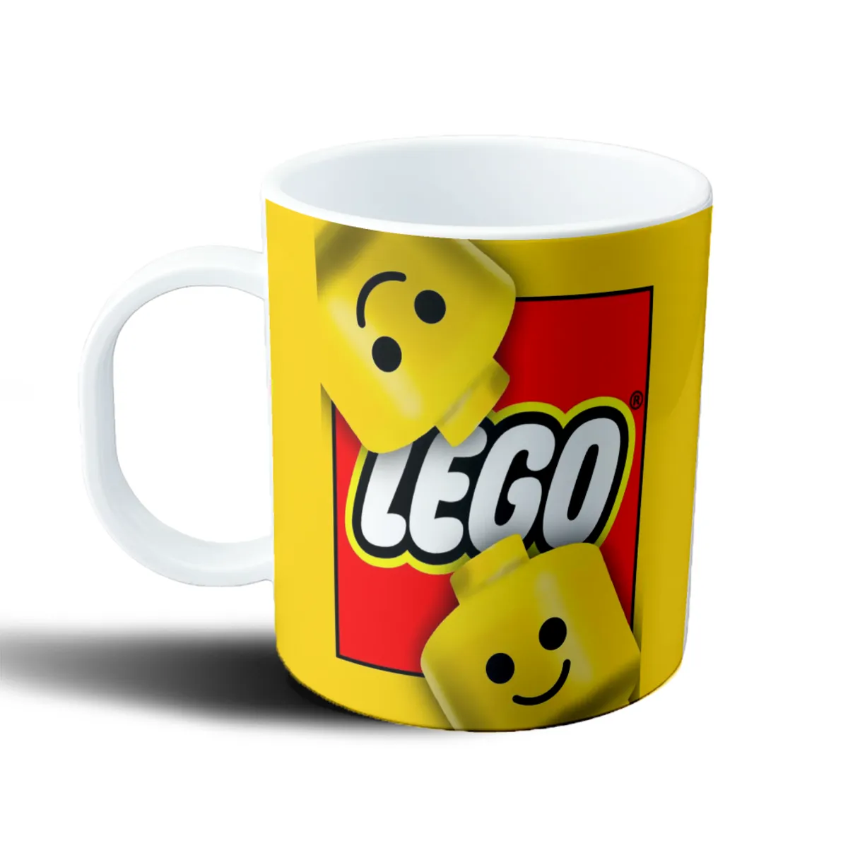 Taza de Plástico Lego Cabezas Minifigura - vista 2