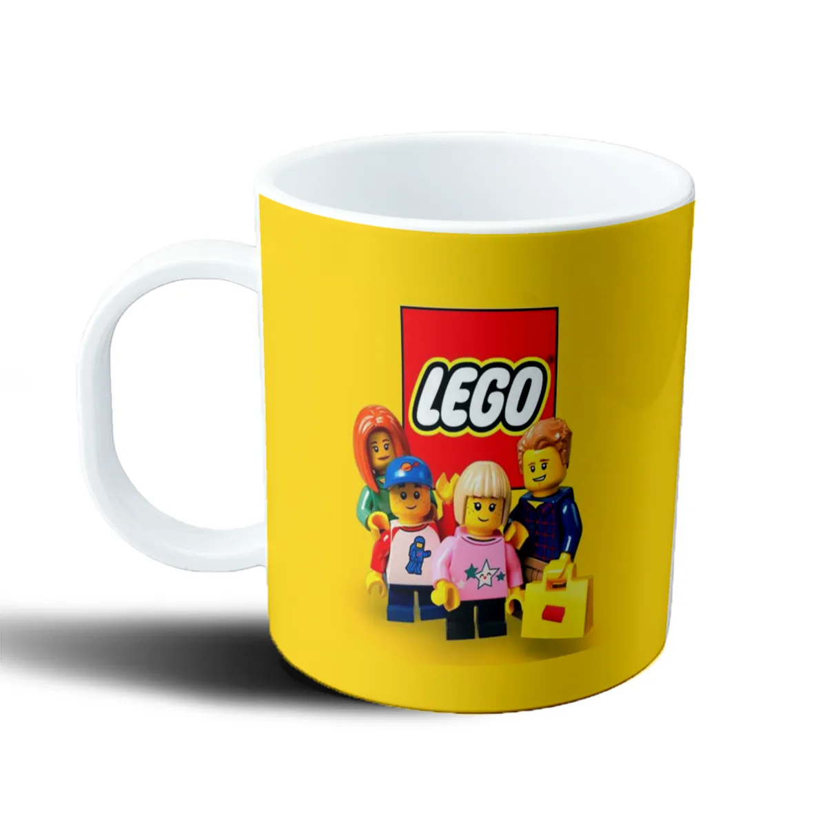 Taza de Plástico Lego Logo y Minifiguras - vista 2