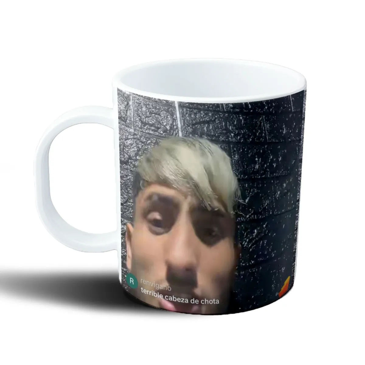 Taza de Plástico Leofest Terrible Cabeza de Chota - vista 2