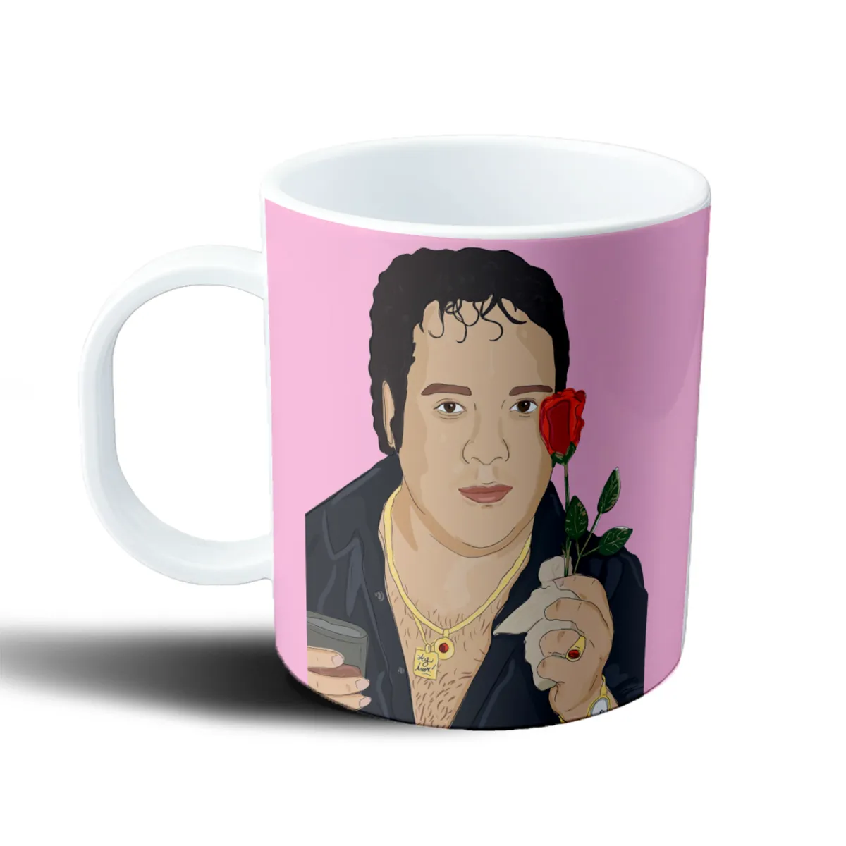 Taza de Plástico Leo Mattioli Amor Rosa - vista 2