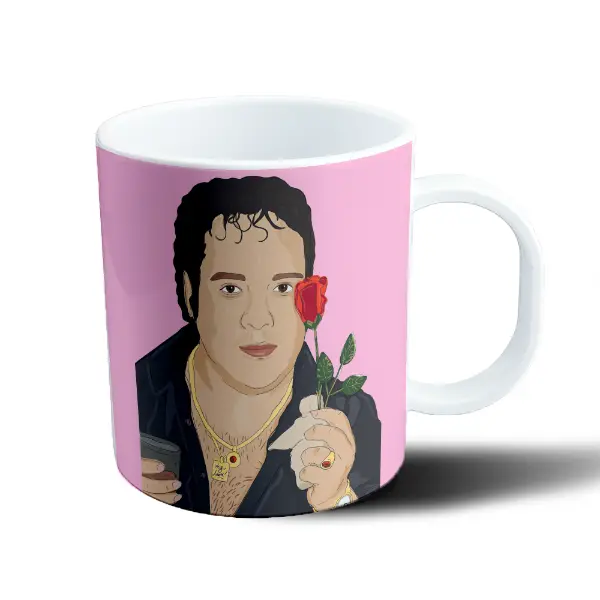 Taza de Plástico Leo Mattioli Amor Rosa