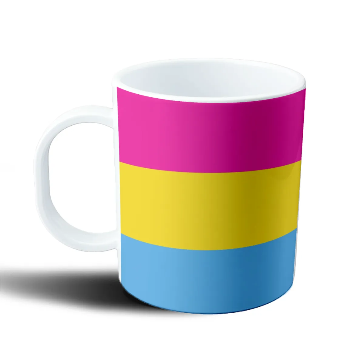 Taza de Plástico Bandera Pansexual - vista 2