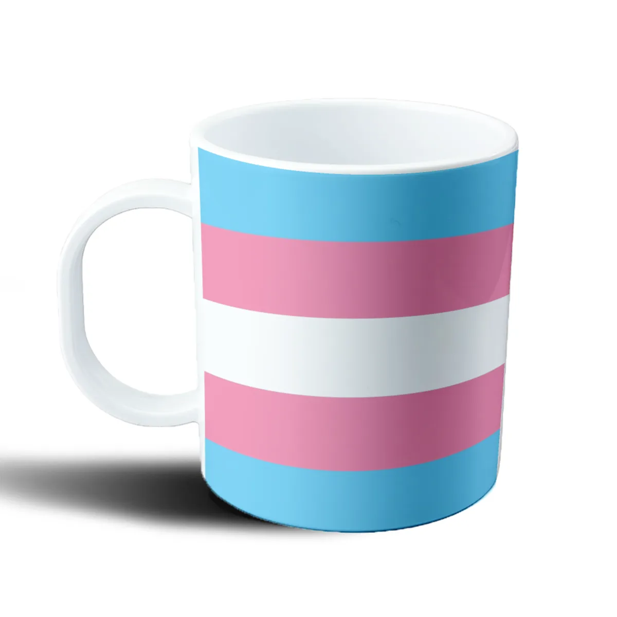 Taza de Plástico Bandera Trans - vista 2