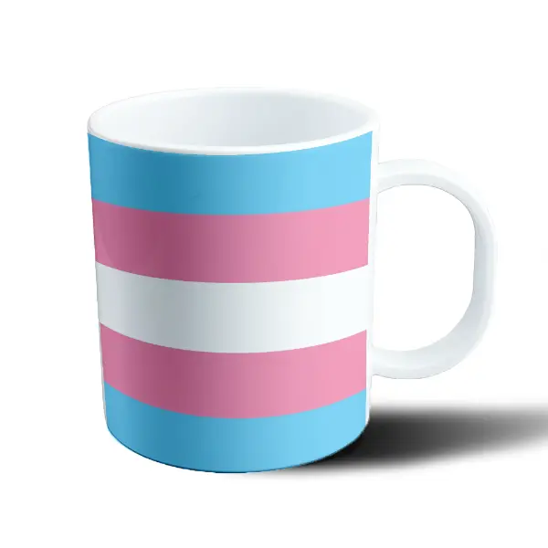 Taza de Plástico Bandera Trans