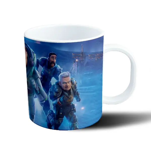 Taza de Plástico Lightyear Buzz Equipo Espacial