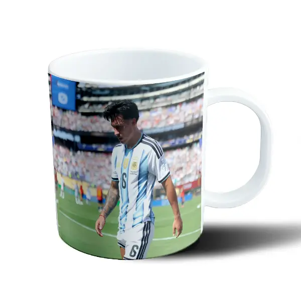 Taza de Plástico Lisandro Martínez Selección Argentina