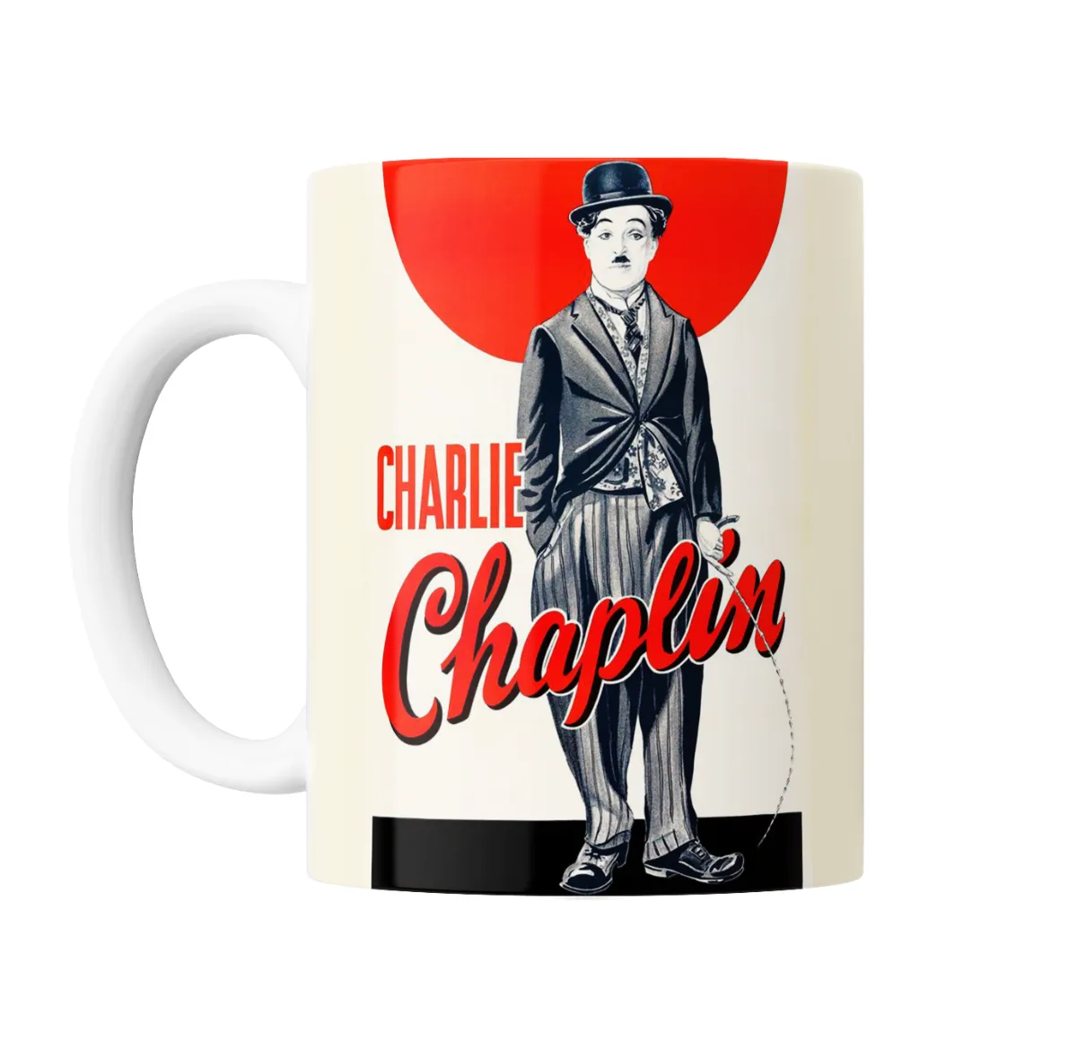 Taza de Cerámica Charlie Chaplin Vagabundo - vista 2