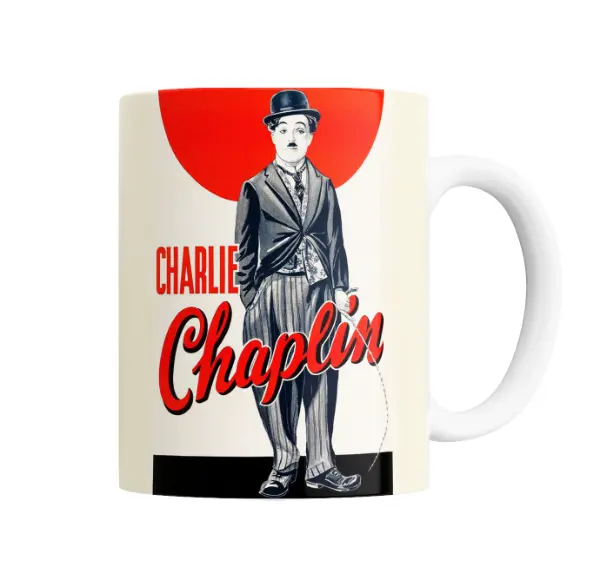 Taza de Cerámica Charlie Chaplin Vagabundo