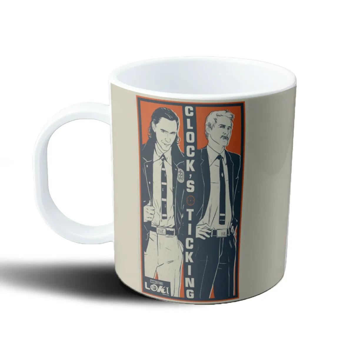 Taza de Plástico Loki Clock's Ticking Agentes - vista 2