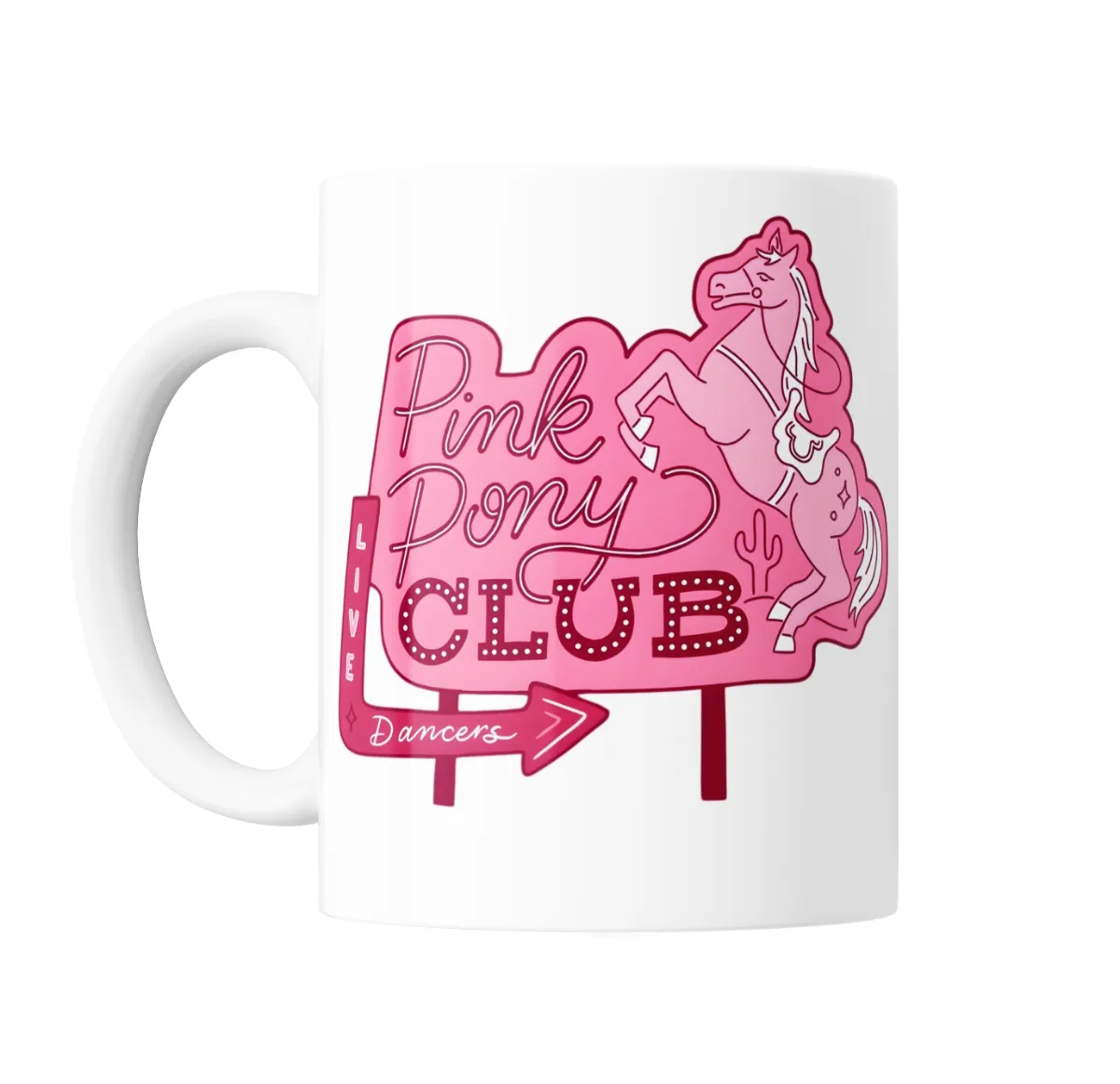 Taza de Cerámica Chappell Roan Pink Pony Club - vista 2