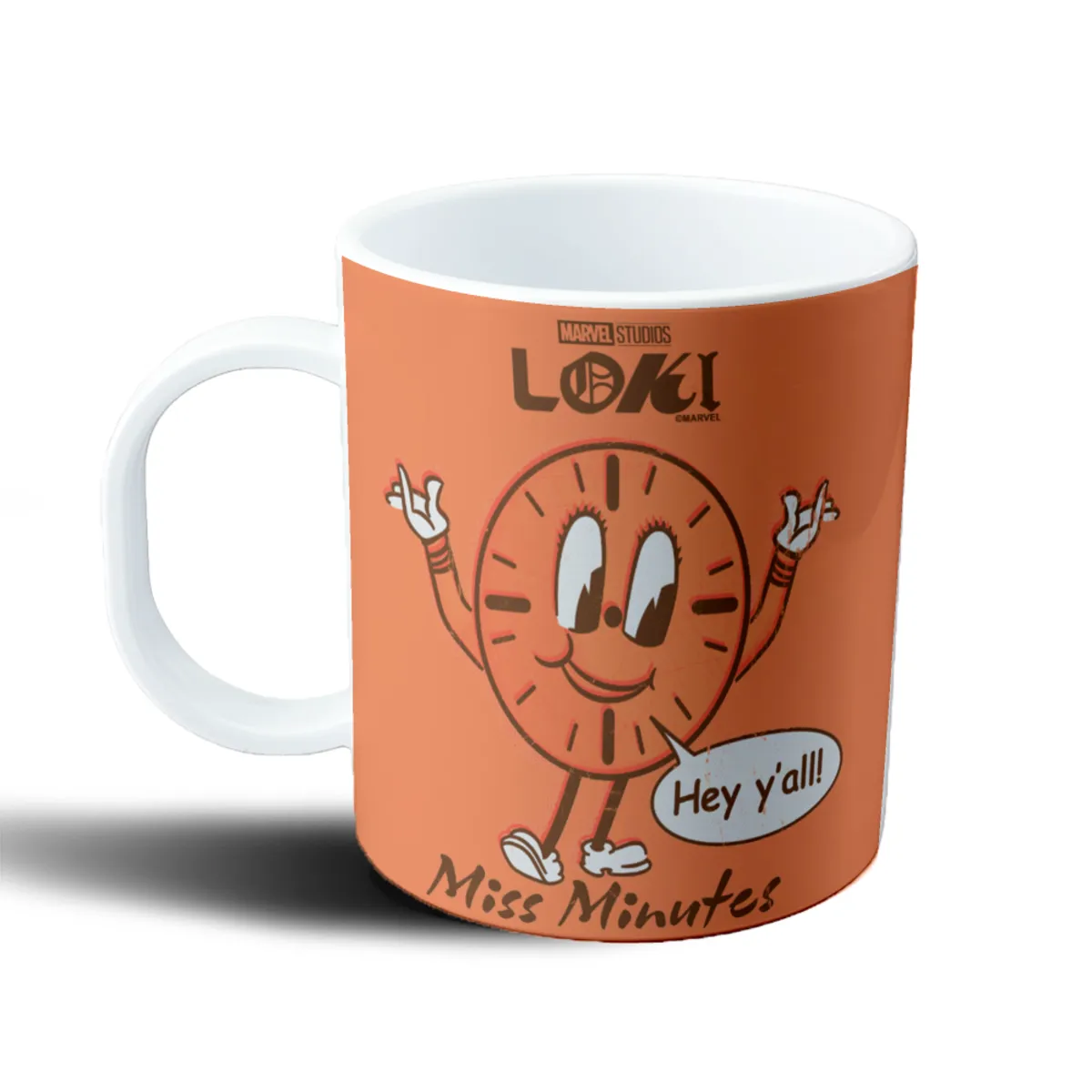 Taza de Plástico Loki Miss Minutes Hey Y'all - vista 2