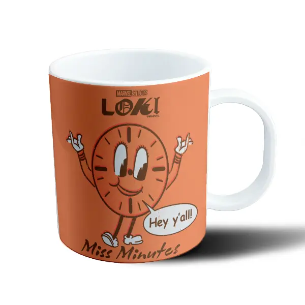 Taza de Plástico Loki Miss Minutes Hey Y'all