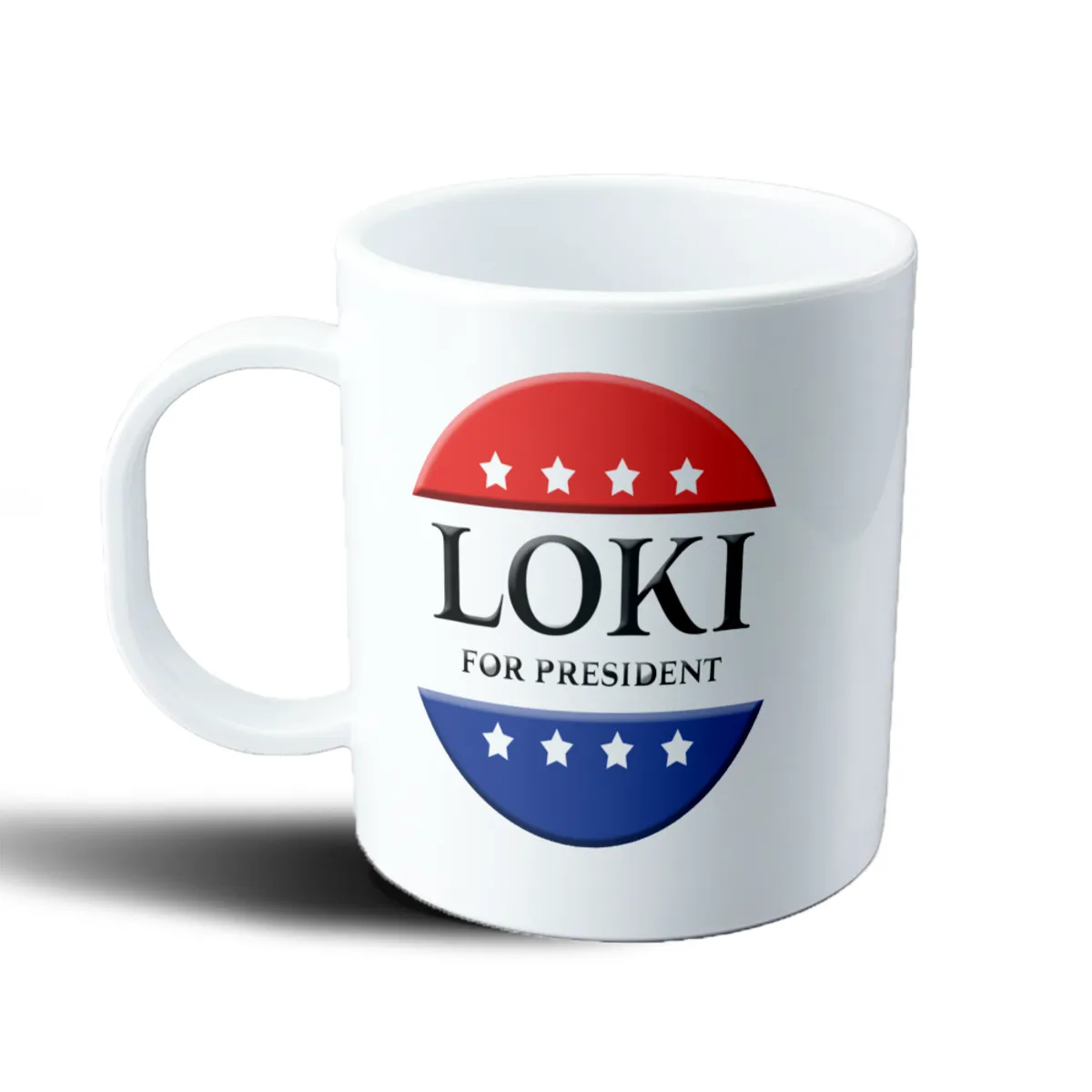 Taza de Plástico Loki For President - vista 2