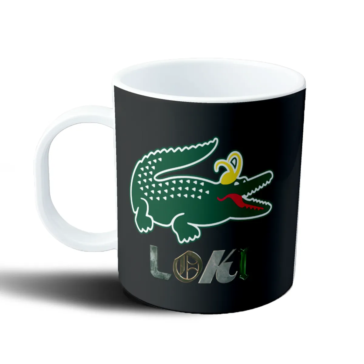 Taza de Plástico Loki Cocodrilo Verde - vista 2