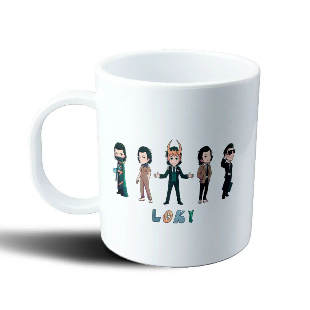 Taza de Plástico Loki Versiones Chibi - vista 2