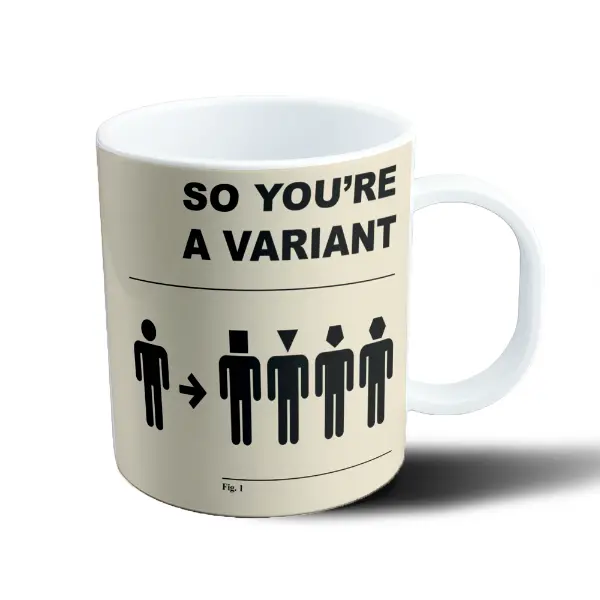 Taza de Plástico Loki So You're a Variant Fig. 1