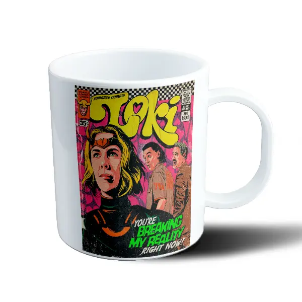 Taza de Plástico Loki Romance Comics Sylvie
