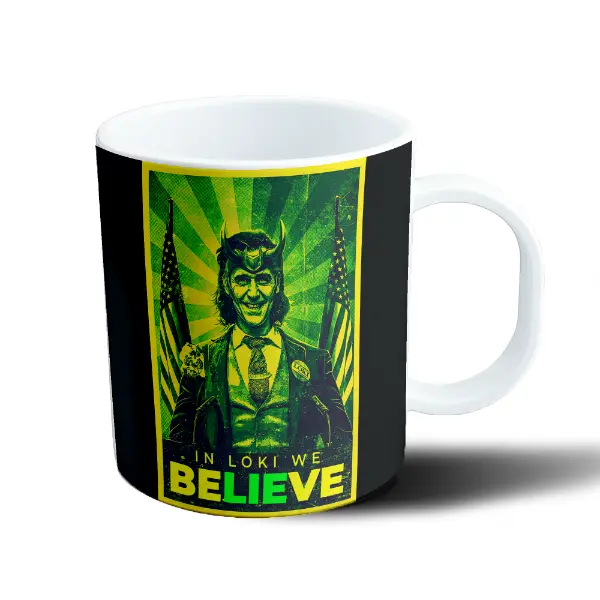 Taza de Plástico Loki In Loki We Believe