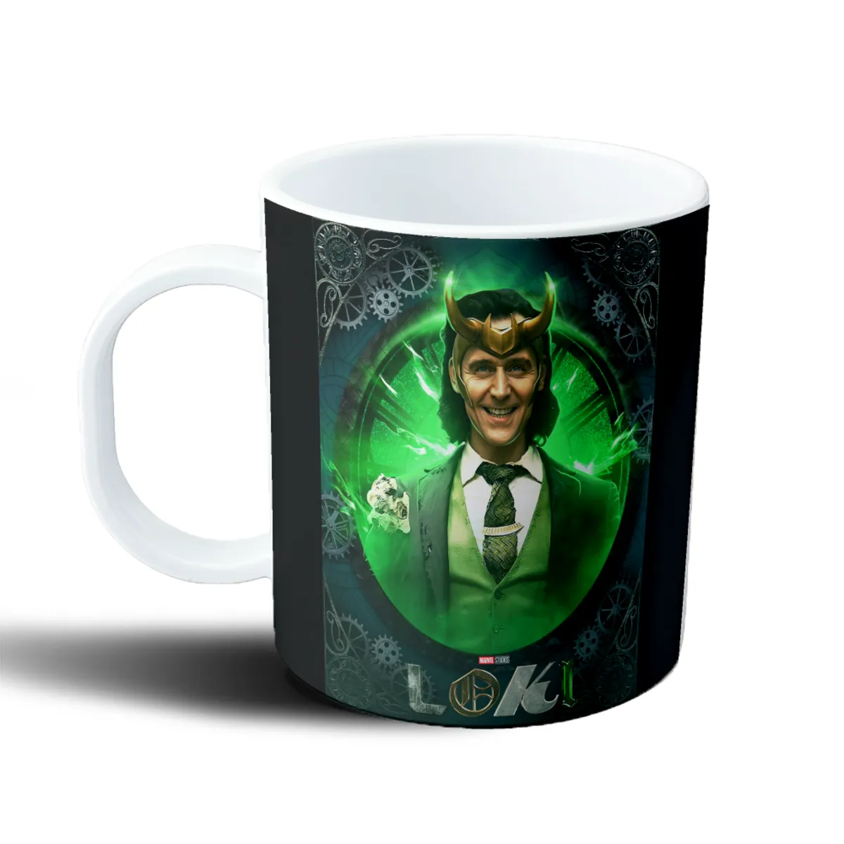 Taza de Plástico Loki Marvel Series Verde - vista 2