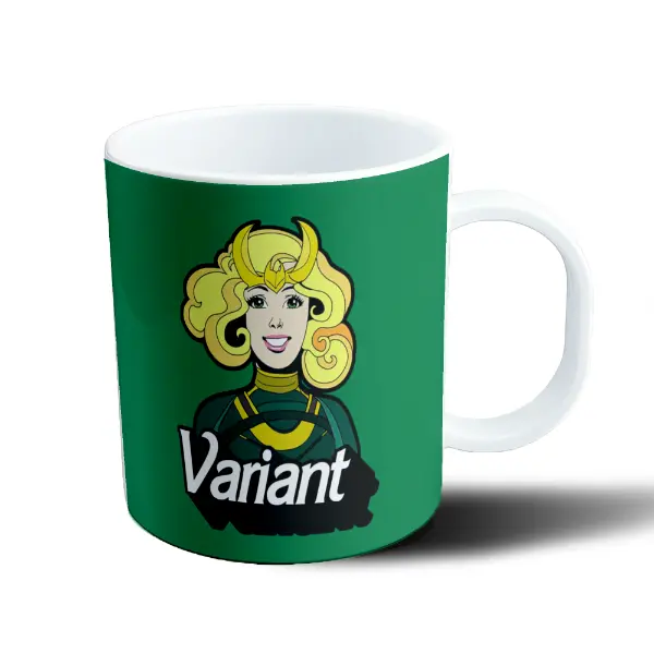Taza de Plástico Loki Variant Estilo Muñeca
