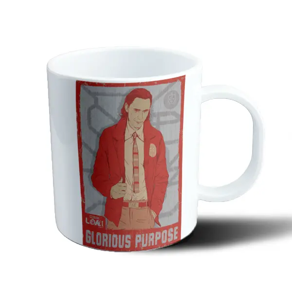 Taza de Plástico Loki Glorious Purpose