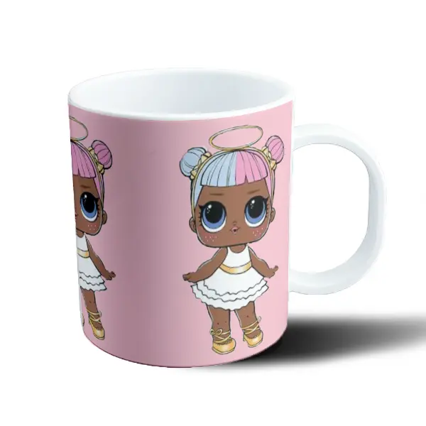 Taza de Plástico LOL Surprise Muñeca Ángel con Aureola