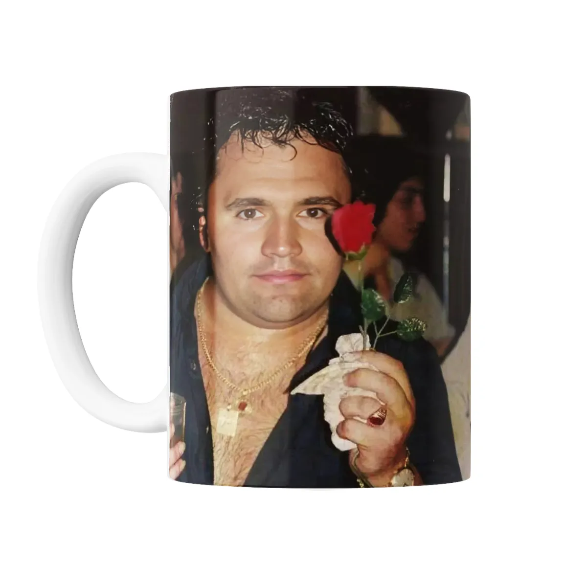 Taza de Cerámica Charlie Kirk Leo Mattioli Meme - vista 2