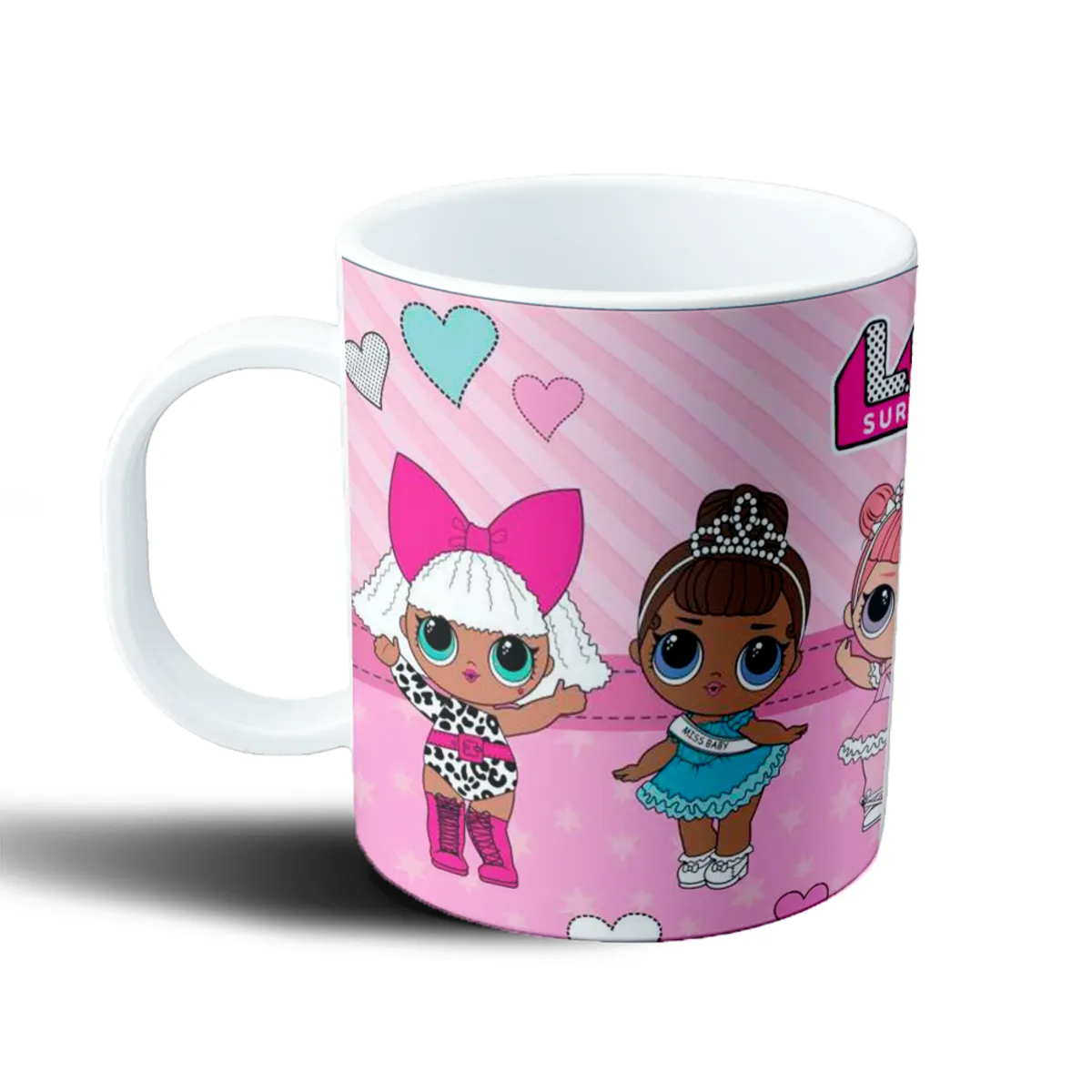 Taza de Plástico LOL Surprise Bailarinas con Tiara - vista 2