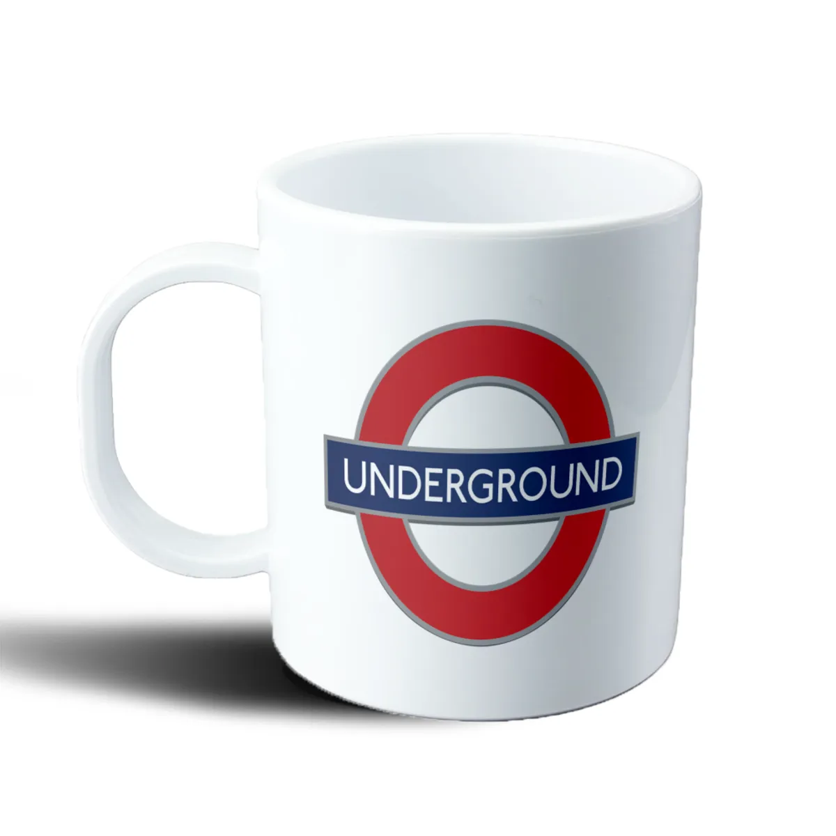 Taza de Plástico Londres Underground Logo - vista 2