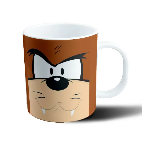 Taza de Plástico Looney Tunes Taz Tasmania