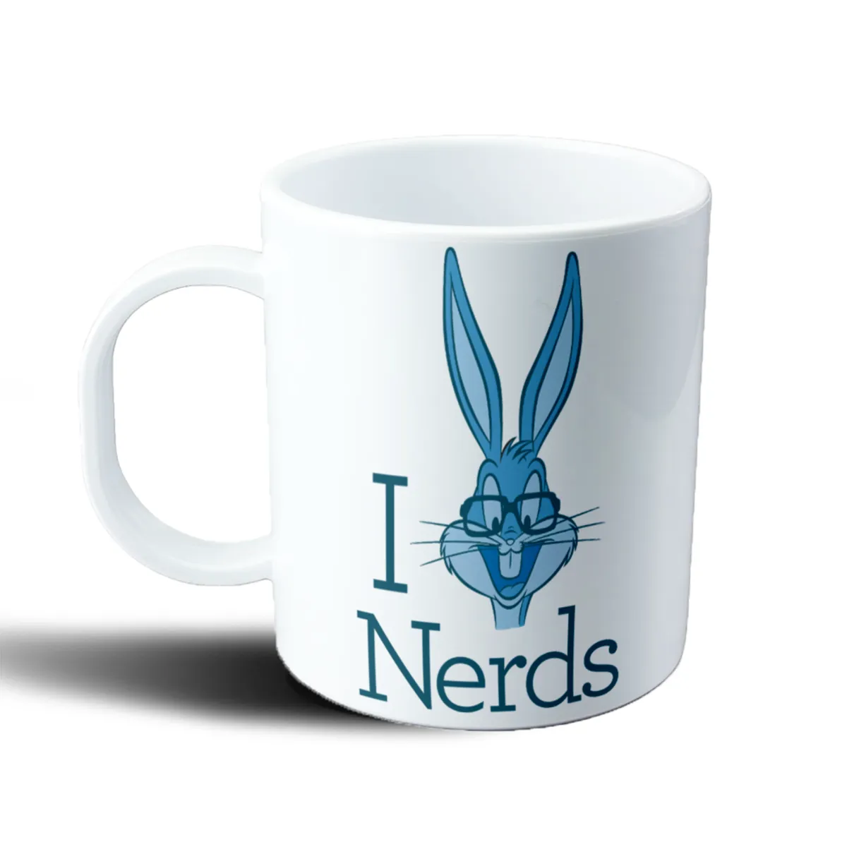 Taza de Plástico Looney Tunes Bugs Bunny I Nerds - vista 2