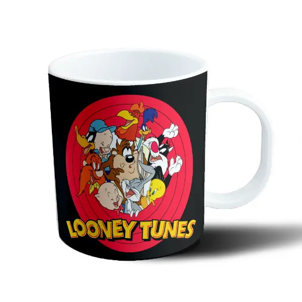 Taza de Plástico Looney Tunes Personajes Clásicos