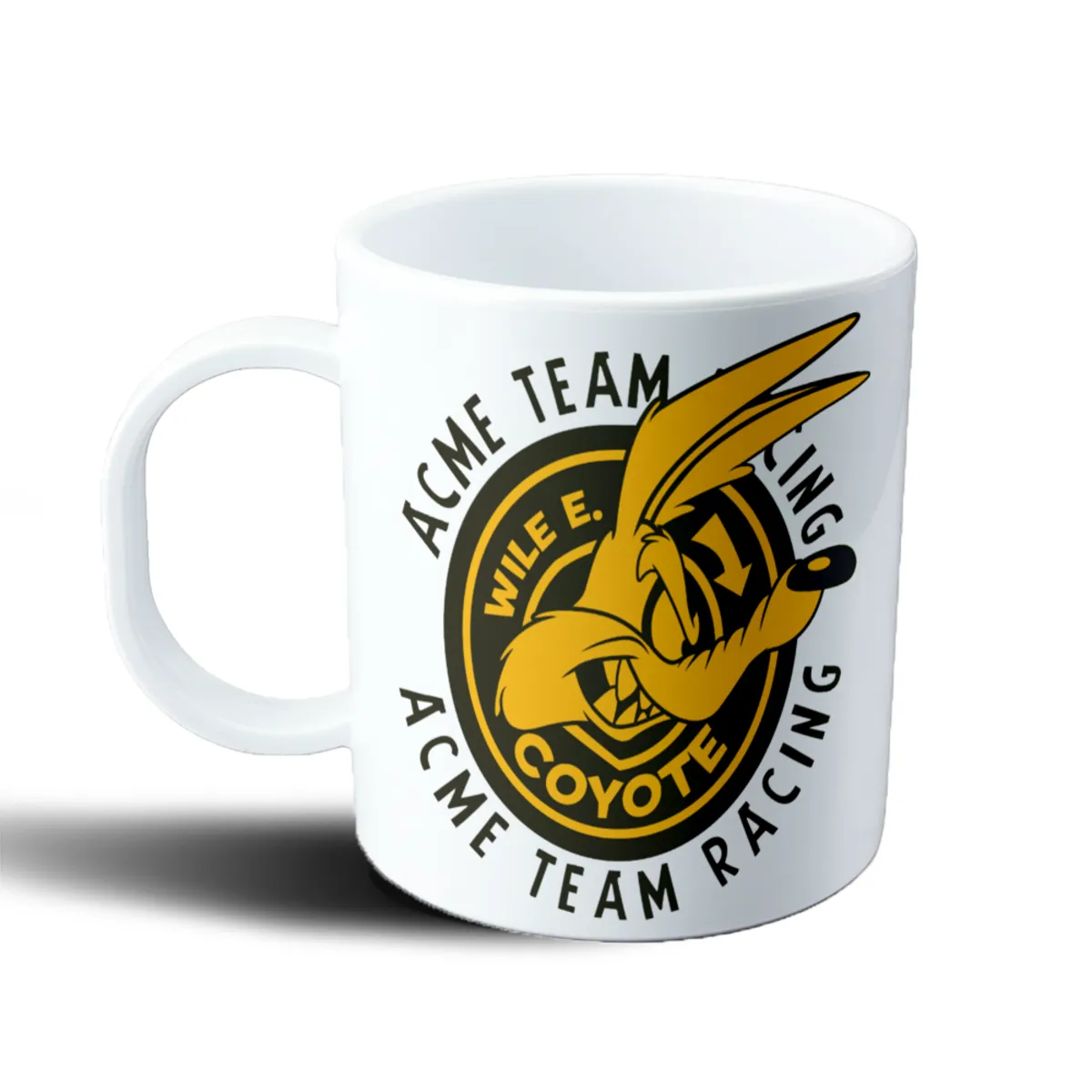 Taza de Plástico Looney Tunes Wile E. Coyote Acme Team Racing - vista 2