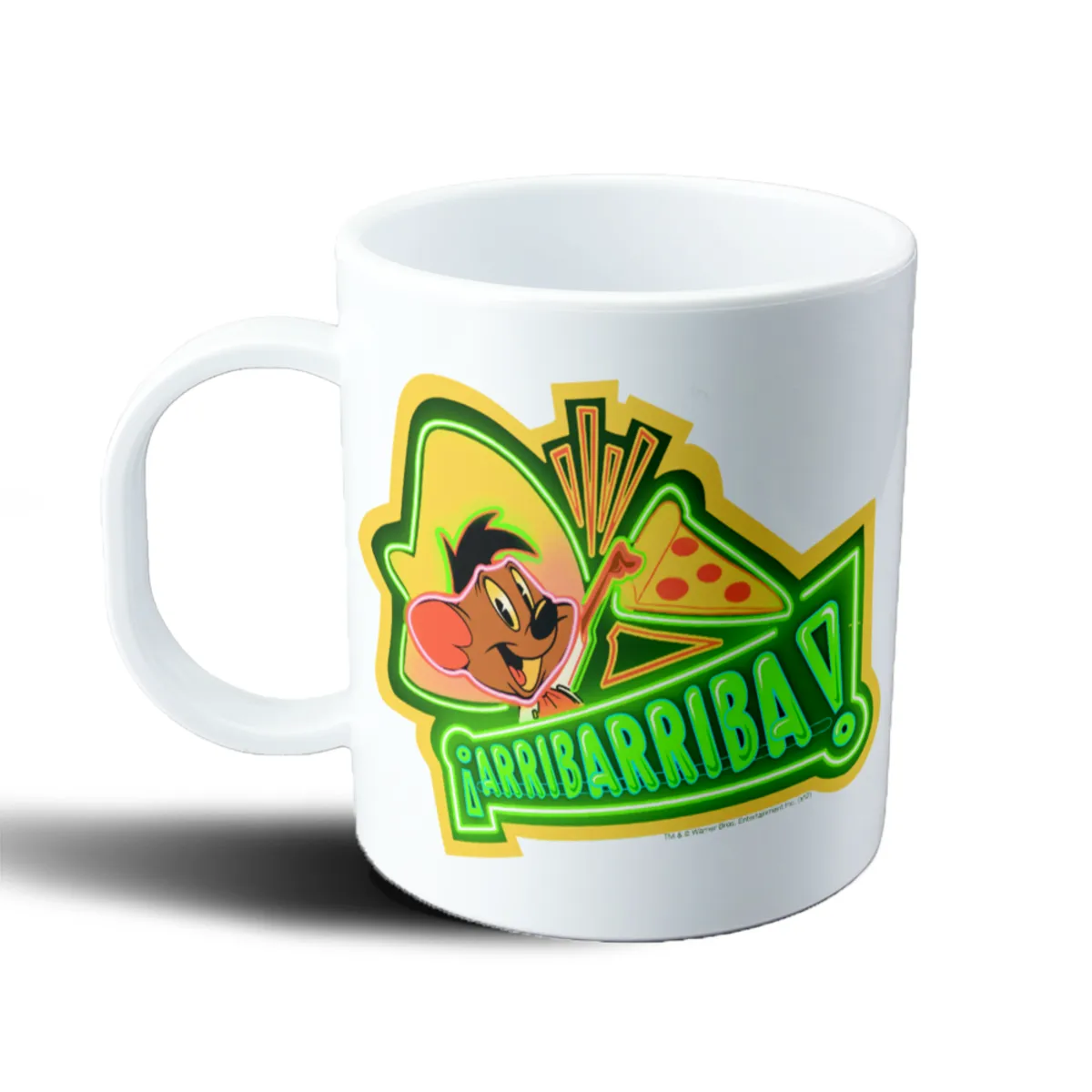 Taza de Plástico Looney Tunes Speedy Gonzales Arriba Arriba Pizza - vista 2