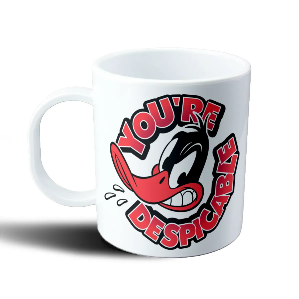 Taza de Plástico Looney Tunes Pato Lucas You're Despicable - vista 2