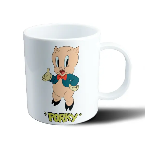 Taza de Plástico Looney Tunes Porky Pig