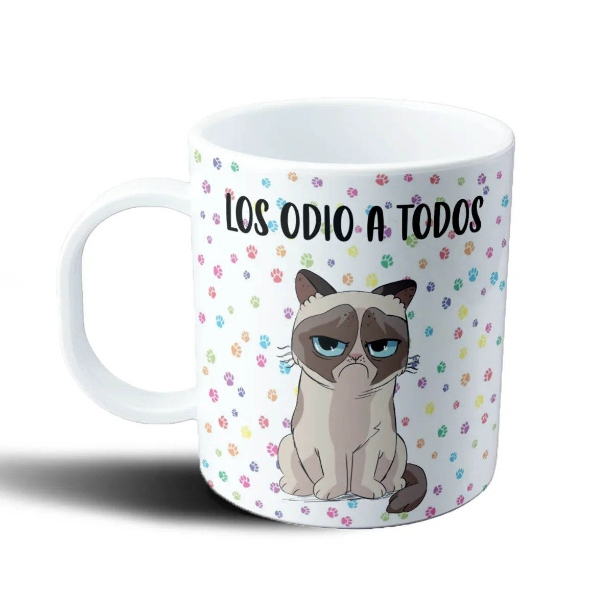 Taza de Plástico Grumpy Cat Los Odio a Todos - vista 2