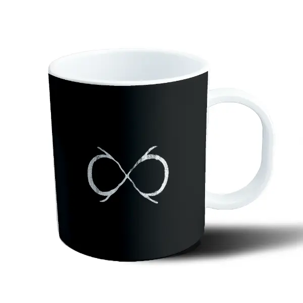 Taza de Plástico Los Piojos Símbolo Infinito
