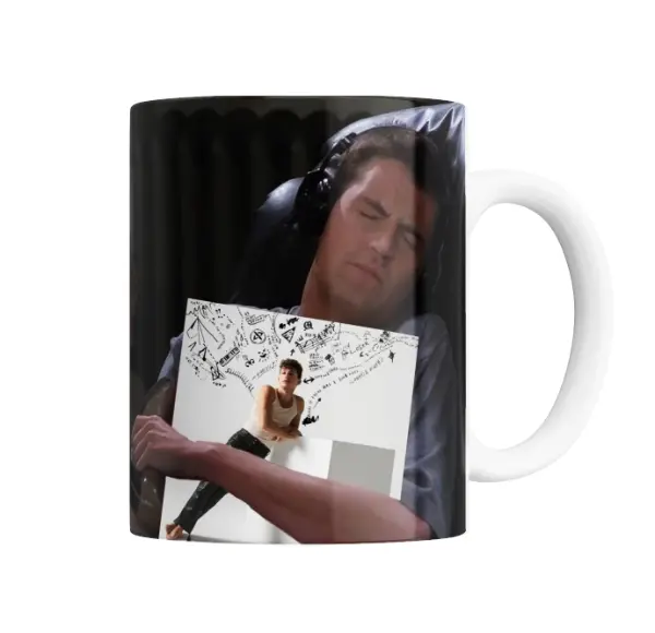 Taza de Cerámica Charlie Puth Álbum Garabatos Meme