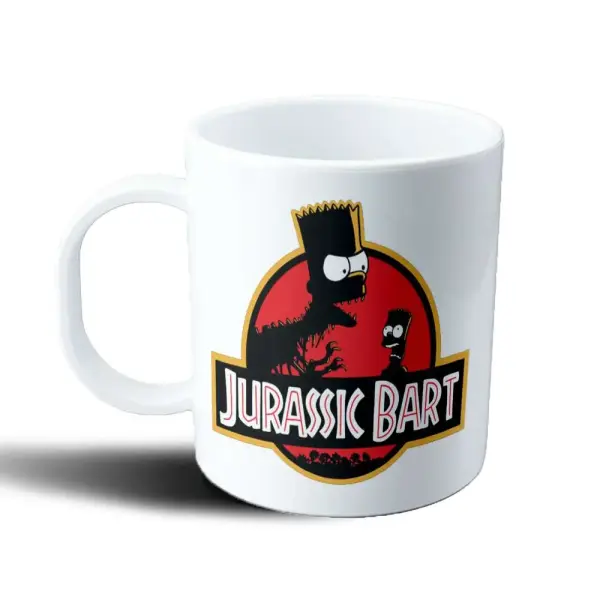 Taza de Plástico Los Simpson Jurassic Bart